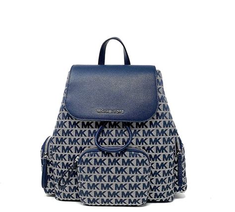 michael kors abbey large|Michael Kors Abbey Large Cargo Backpack (Navy) .